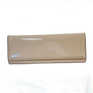 New With Tags Vintage Cream Ivory Aldo Clutch Purse  Detachable Strap Included